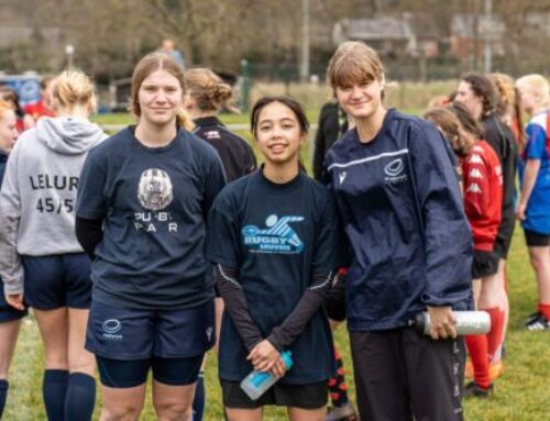 Power Girls Play Rugby in Leuven