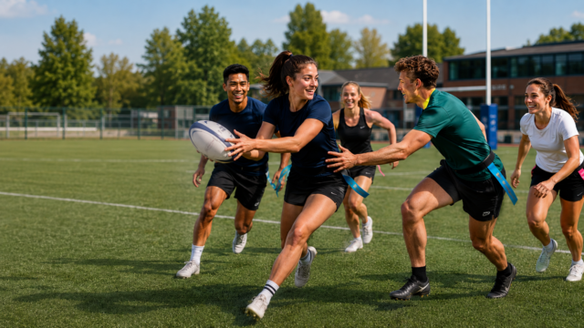 Nieuw bij Rugbyclub Leuven: Touch Rugby