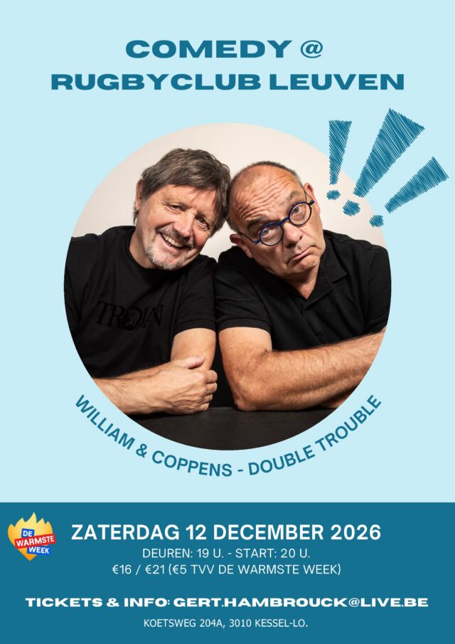 32e Comedy Night @ Rugbyclub Leuven